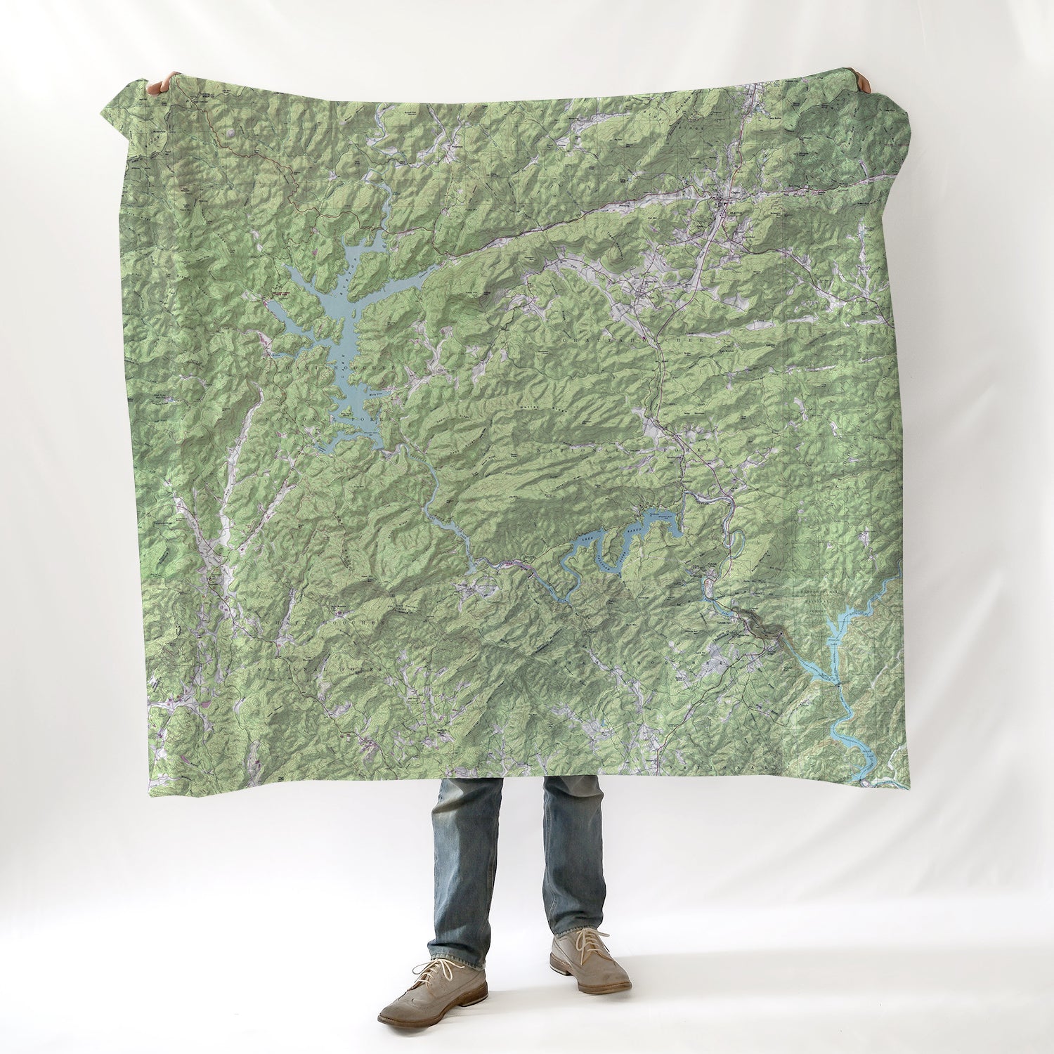 Rabun County, GA.TOPO Blanket