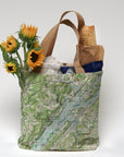 Guntersville Lake/ Gunter Mountain Topo Tote