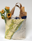 Murrells Inlet Nautical Chart Tote