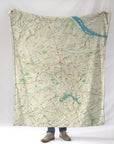 York, PA Charted Territory Blanket