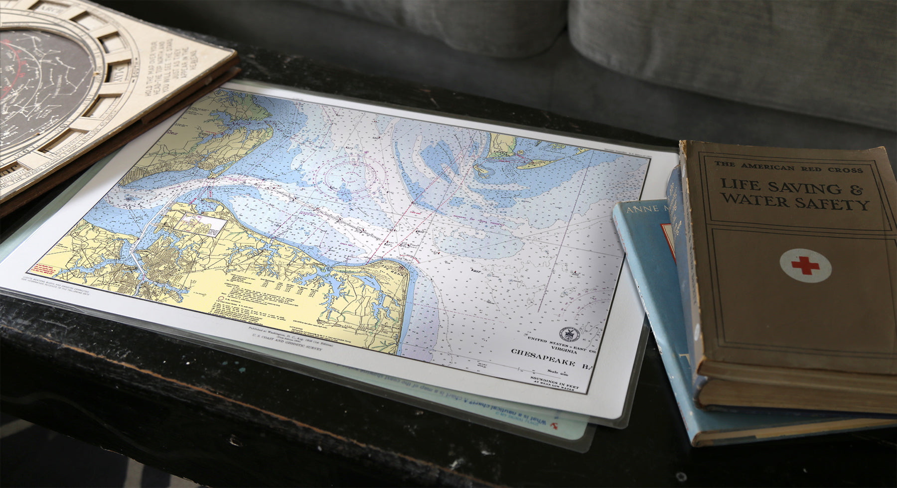 Nautical Chart Placemat