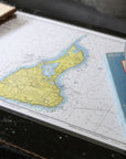 Shelter Island & Peconic Bays, NY Laminated Placemats, set of 4