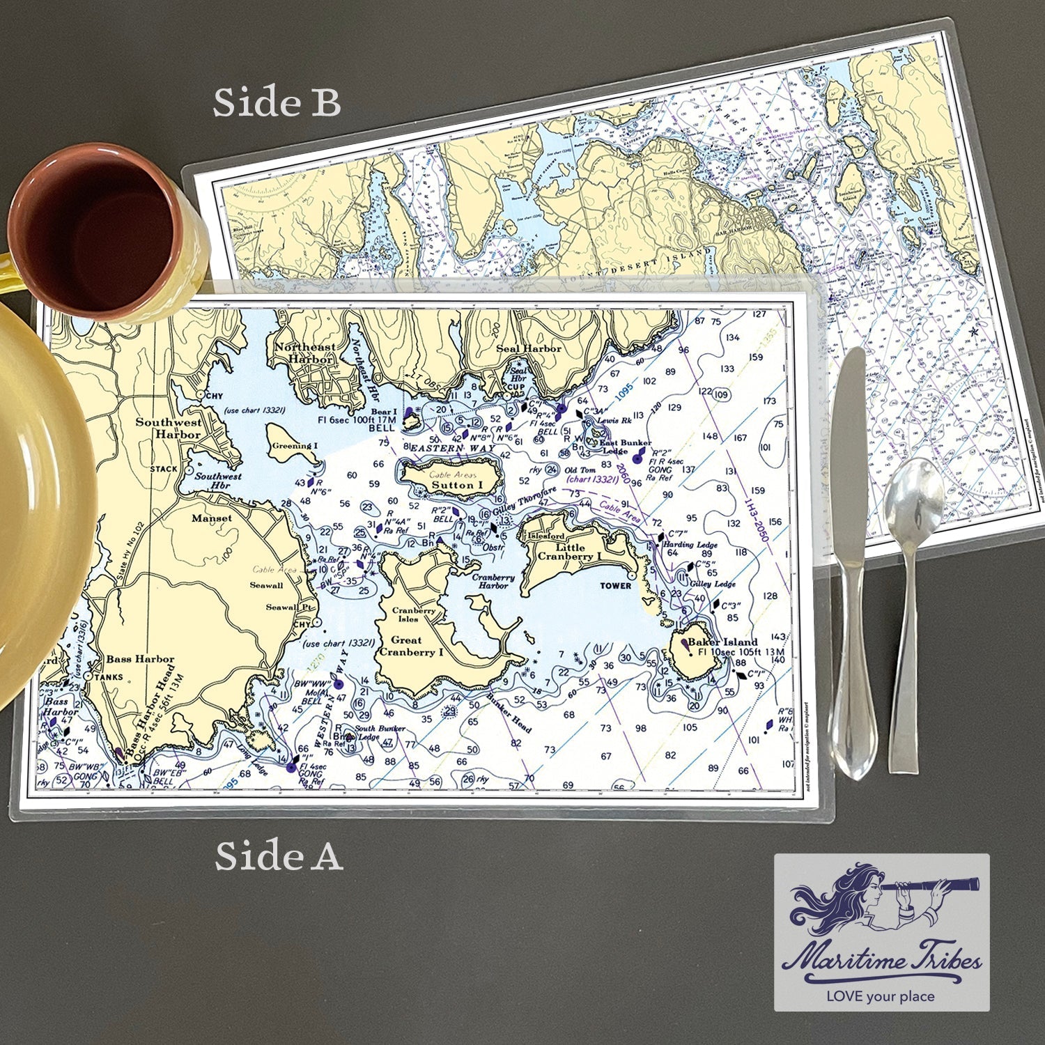 Nautical Chart Placemat