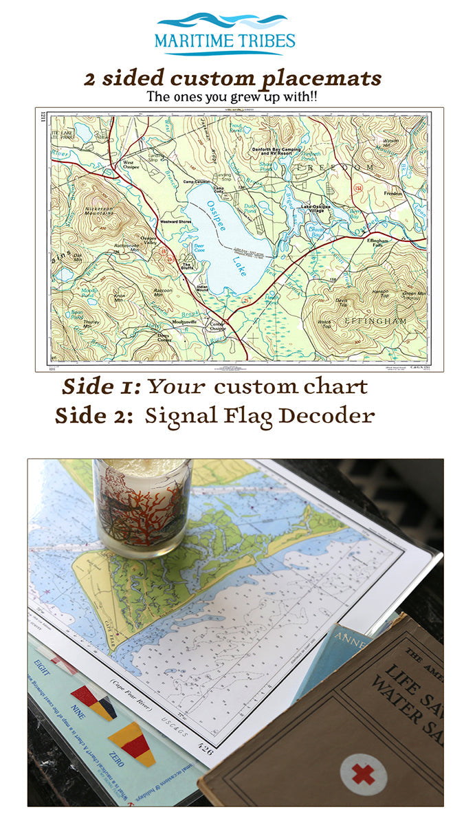 Nautical Chart Placemat