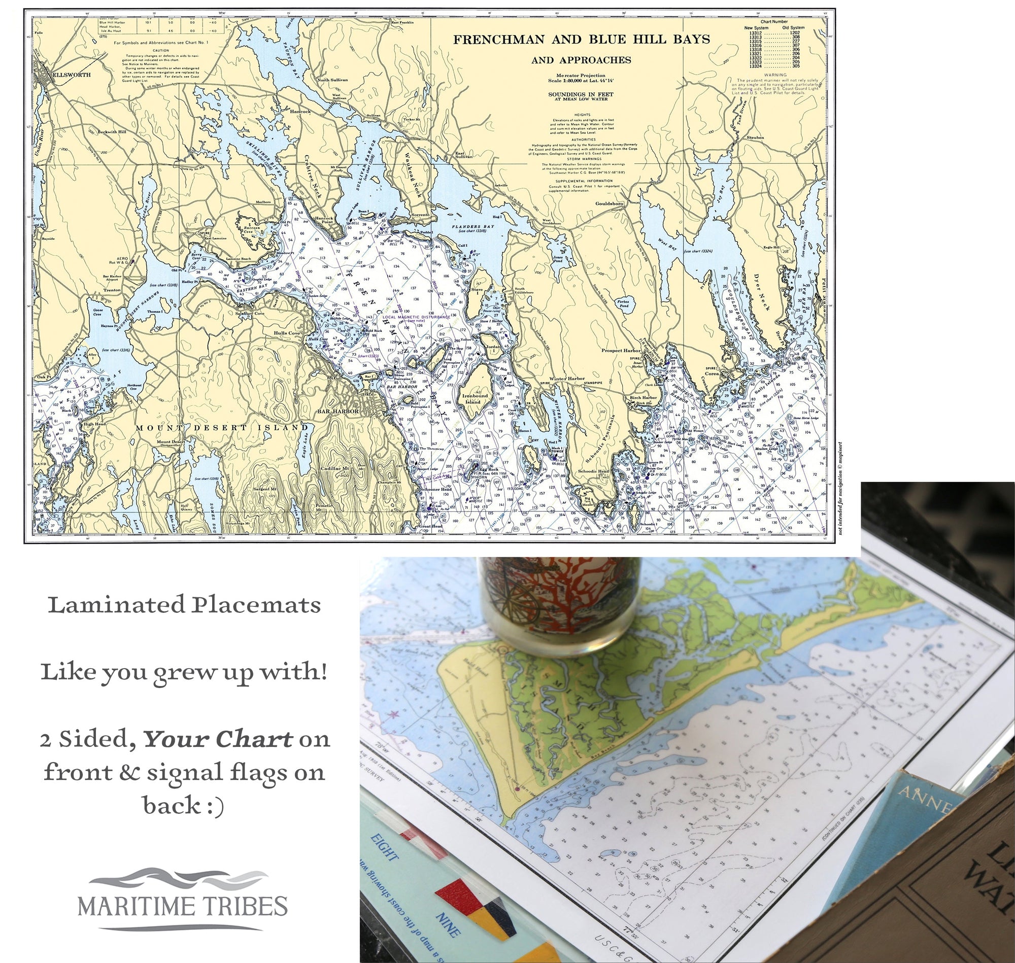 Nautical Chart Placemat