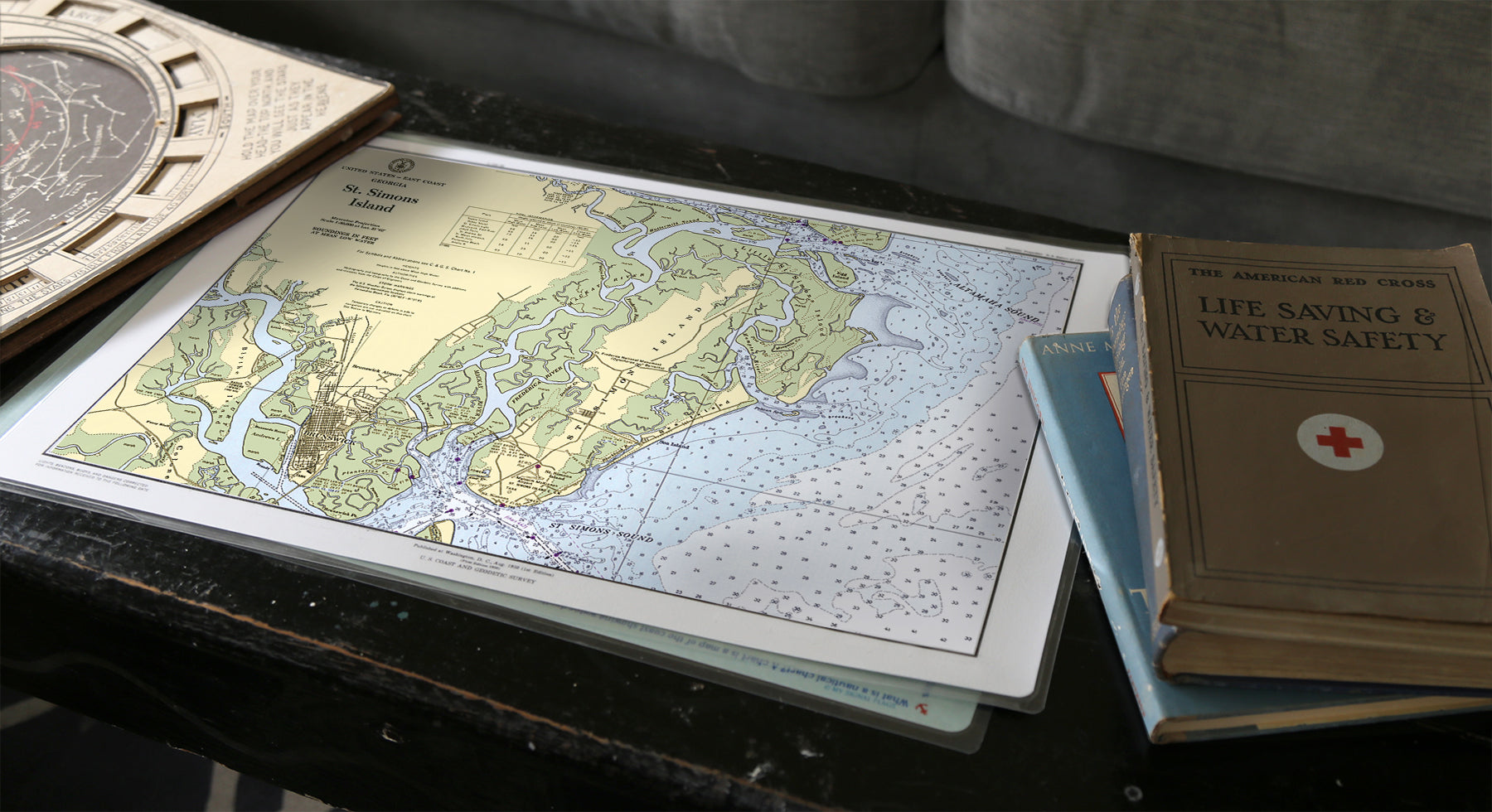 Nautical Chart Placemat