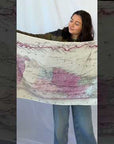 Long Island, NY Vintage Map Scarf