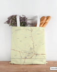 Danville Neighborhood Map (Less Detail) Tote