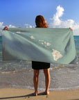 Hawaii Sea Glass Quick Dry Towel