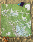 Dunnellon, FL Area Topo Blanket