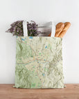 Reno Nevada Charted Territory Map Tote